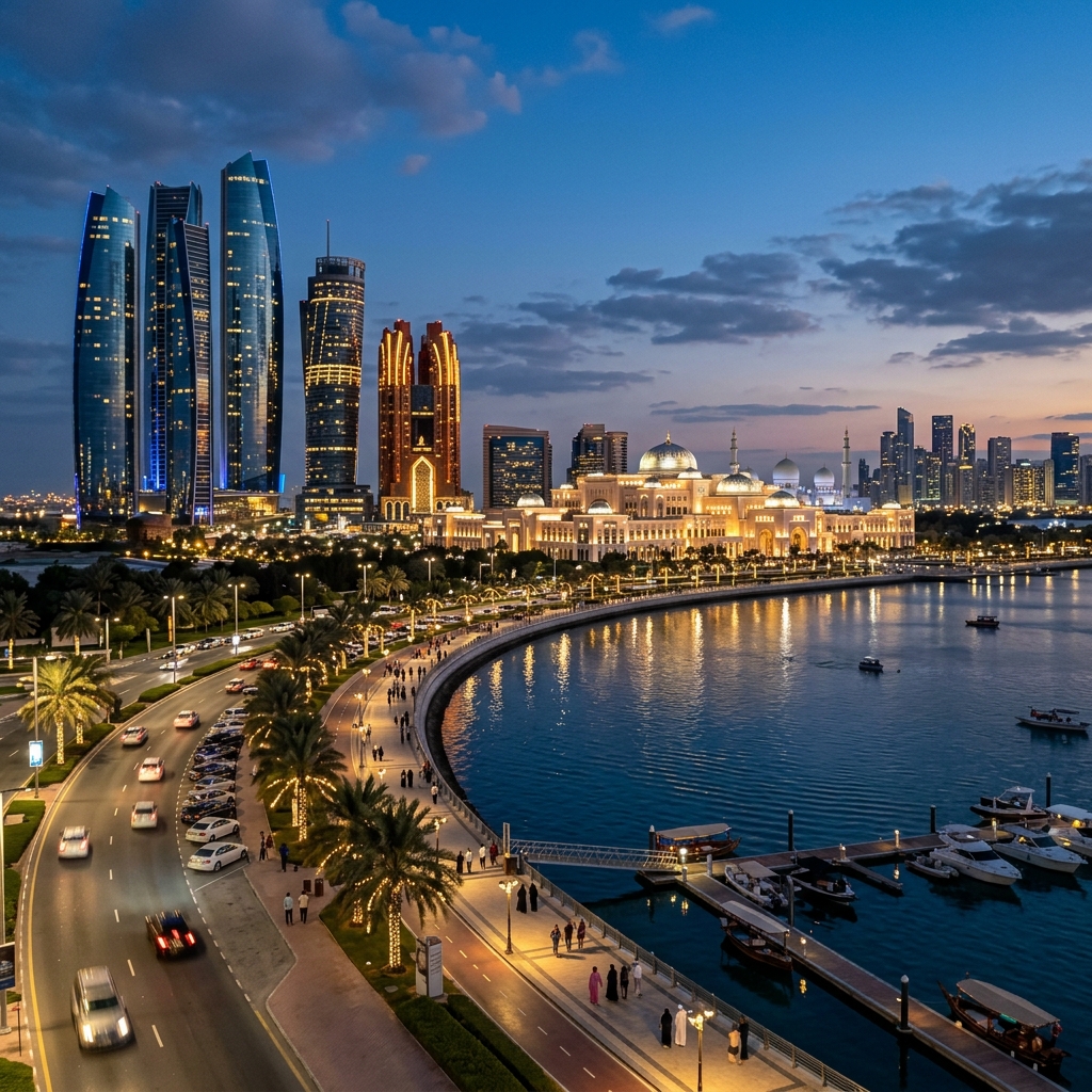 Abu Dhabi skyline