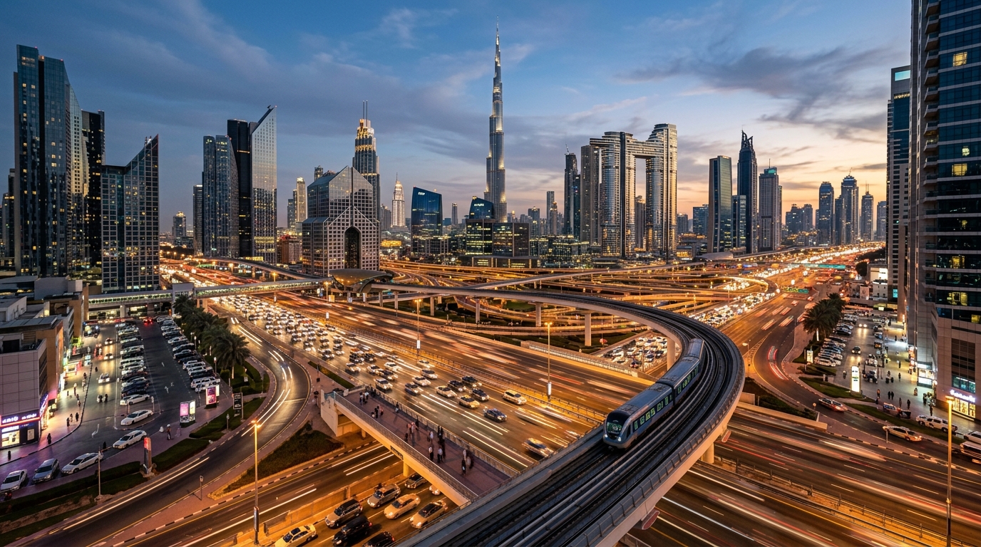 Dubai city view