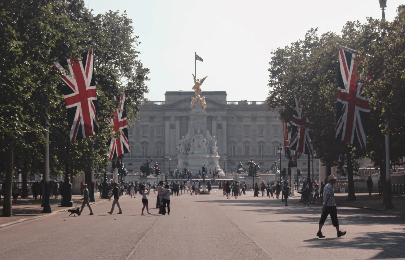 Buckingham Palace in London