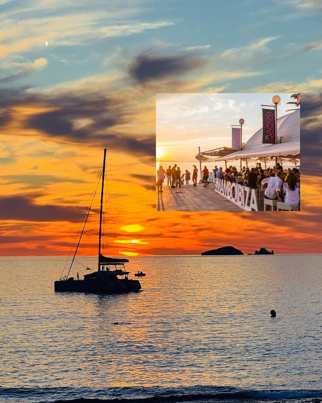 Pôr do sol em Ibiza