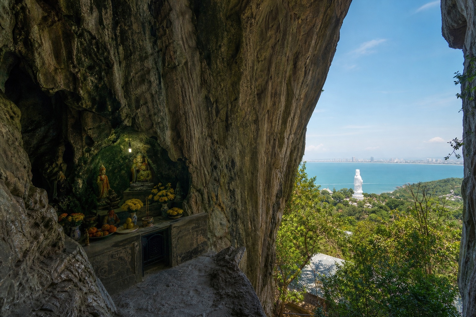 Paisagens e património na região de Da Nang